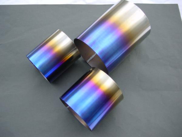 １００Φ用　超軽量 チタンテール　マフラーカッター　150Lz　 チタンマフラーカッター　titanium　本物チタン　チタン本物 73garage １００Φ用 超軽量 チタンテール マフラーカッター 150Lz