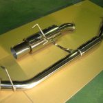 S15用 オールステンマフラー メイン８０Φ 出口115φ砲弾型 中間タイコ付き 600x450-2009092000001-2-