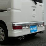 S321 アトレーワゴンカスタム オールステンマフラー オーバル 左右出し