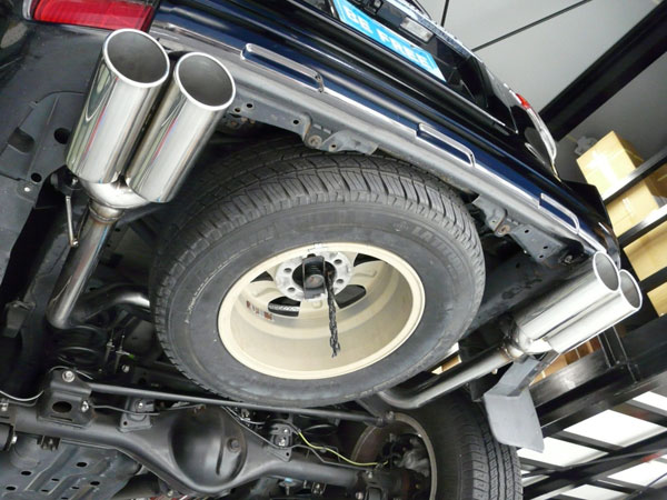 ランクル ランドクルーザー プラド TRJ150W オールステン マフラー 