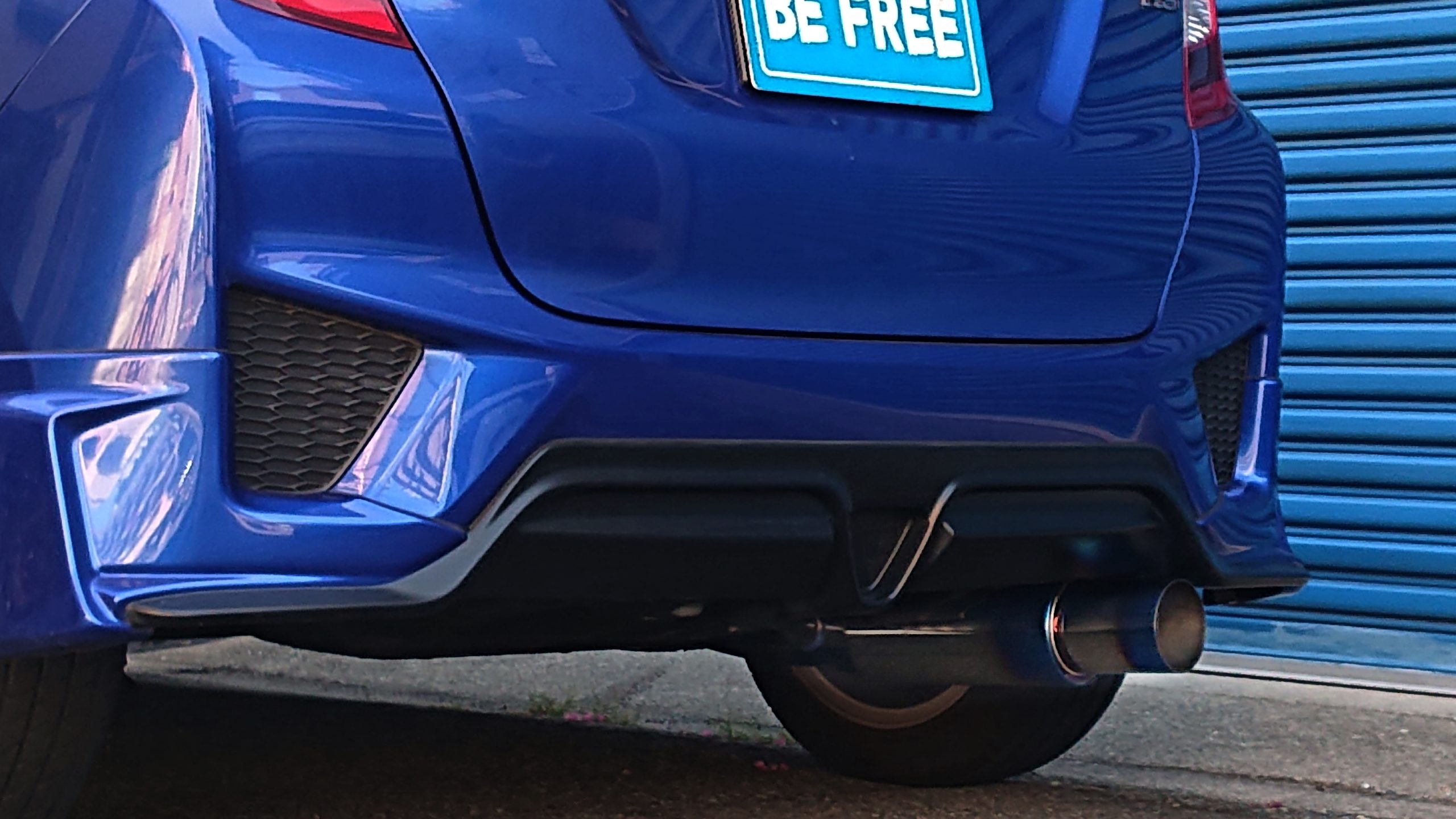 AP1 AP2 S2000 オールステン マフラー 砲弾 チタン発色 左右出し